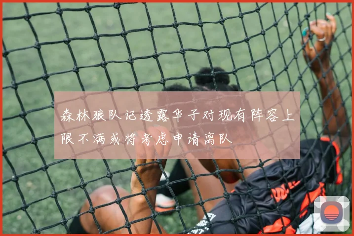 森林狼队记透露华子对现有阵容上限不满或将考虑申请离队